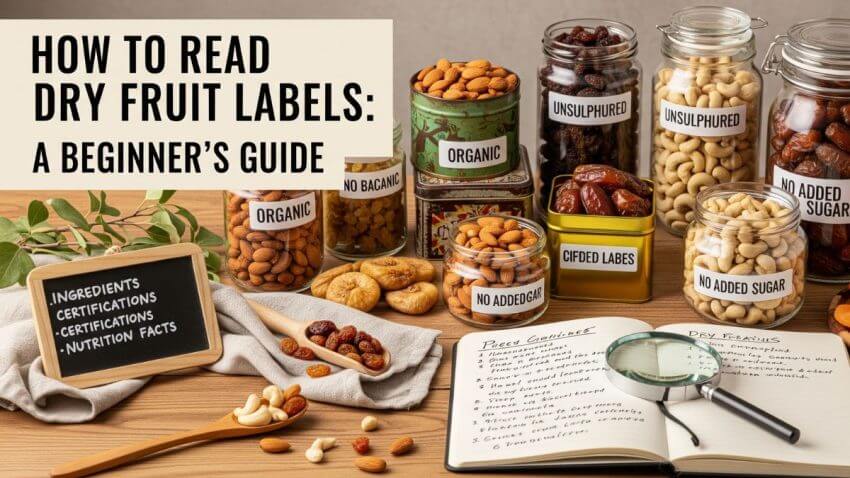 How to Read Dry Fruit Labels: A Beginner's Guide