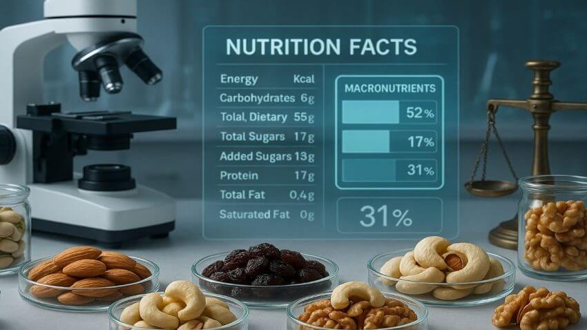Macronutrient in Dry Fruits and Nuts
