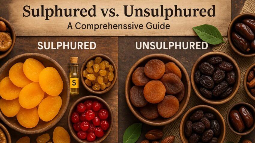 Sulphured vs. Unsulphured Dry Fruits