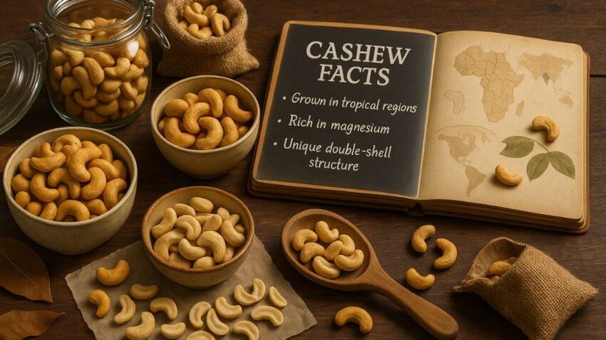 some facts of cashew dry fruit