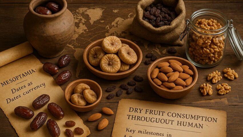 Dry Fruit Consumption Changed Throughout Human History