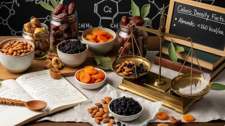 Caloric Density in Dry Fruits